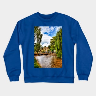 Bourton on the Water, Cotswolds, England Crewneck Sweatshirt